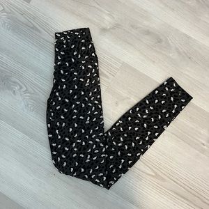 cheetah crossover aerie leggings
